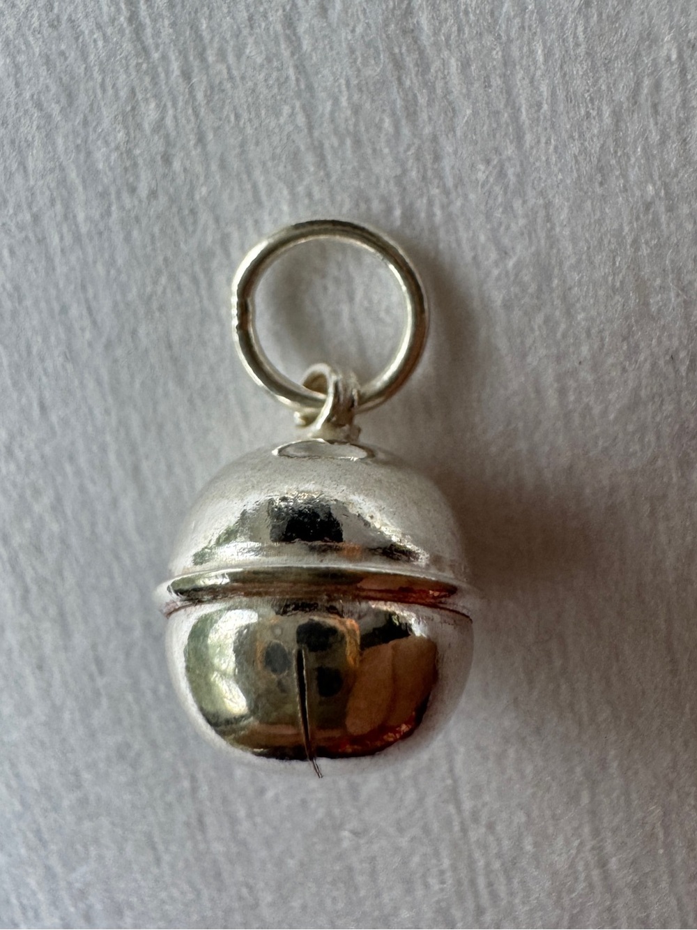 Sterling Silver Bell Charm Chime Bracelet Christmas Holiday